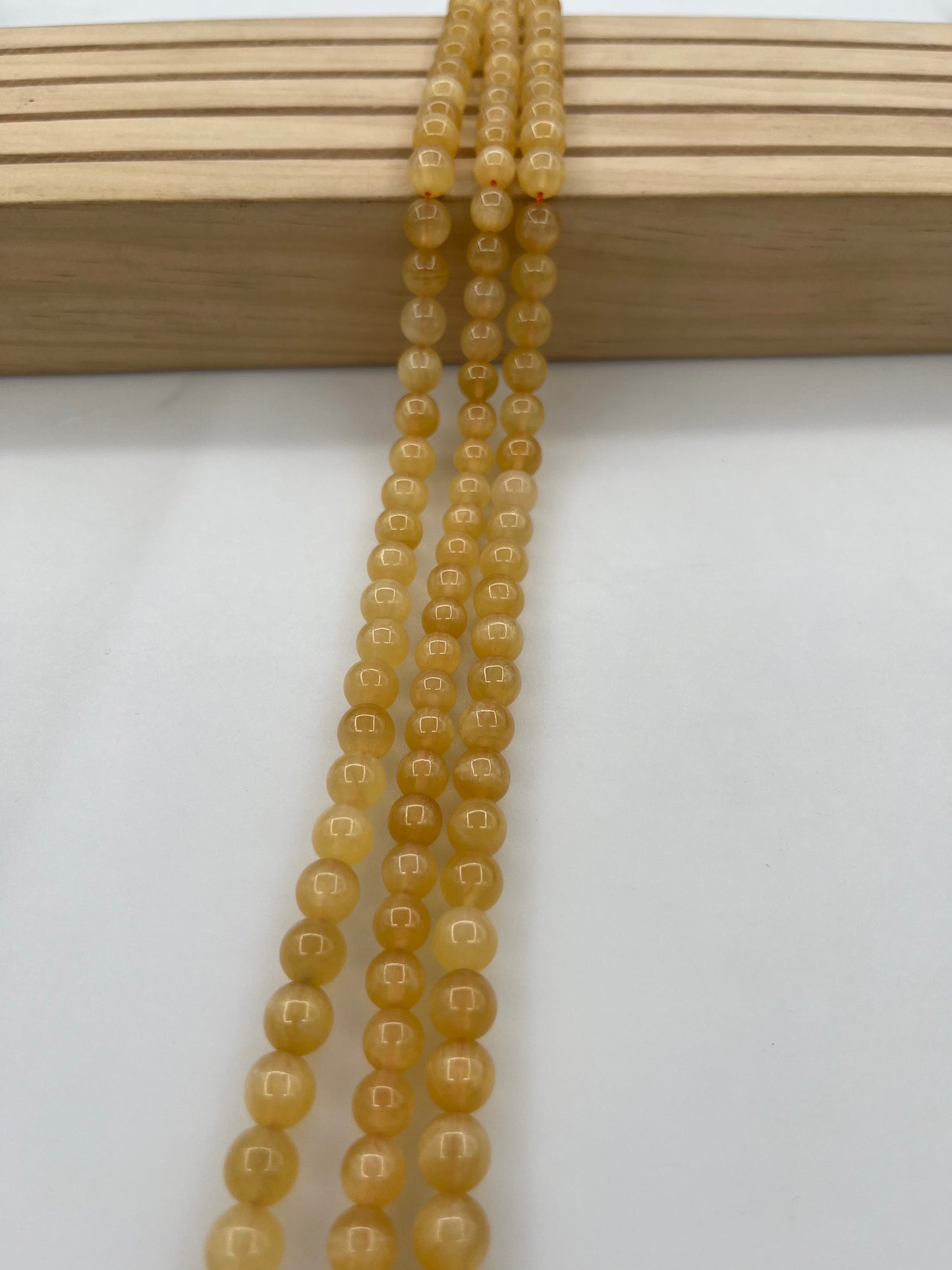 ------#114-#127 yellow color natural gemstone loose beads