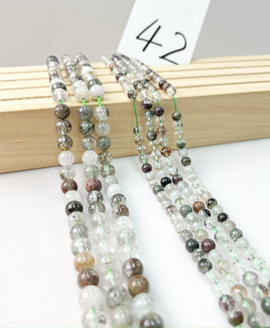 ------#42-#64 green color natural gemstone loose beads