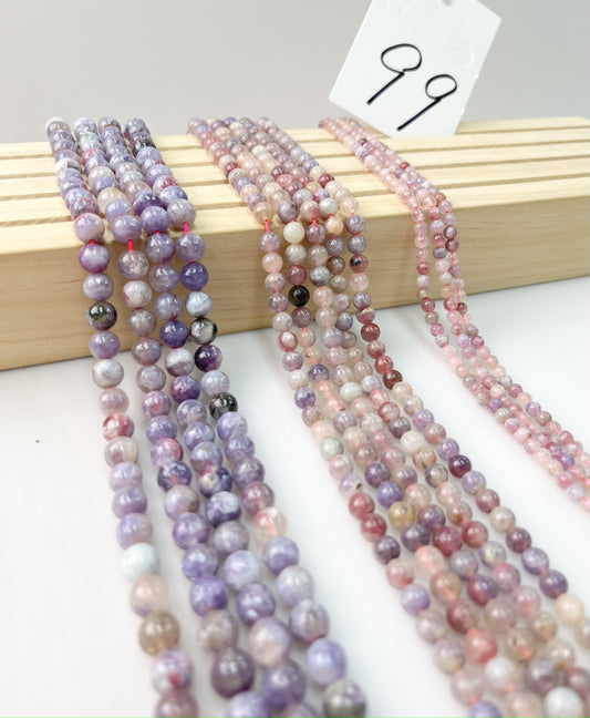 ------#94-#113  pink red natural gemstone loose beads