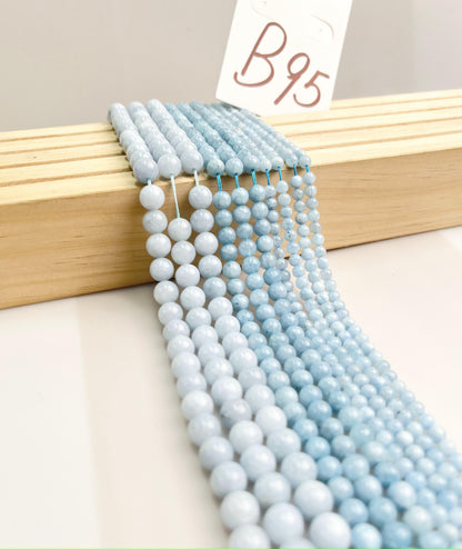 ------#B95-#B137 normal blue color  loose beads