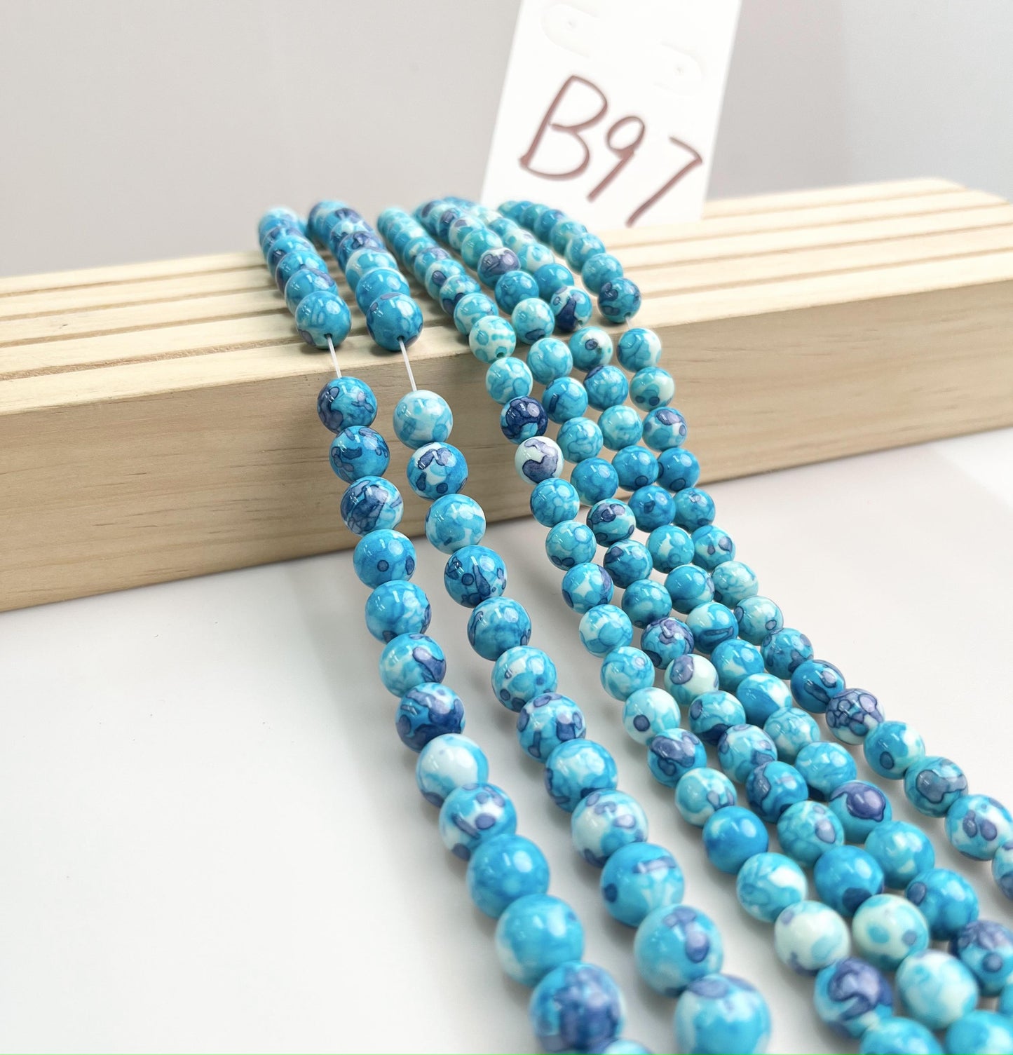 ------#B95-#B137 normal blue color  loose beads