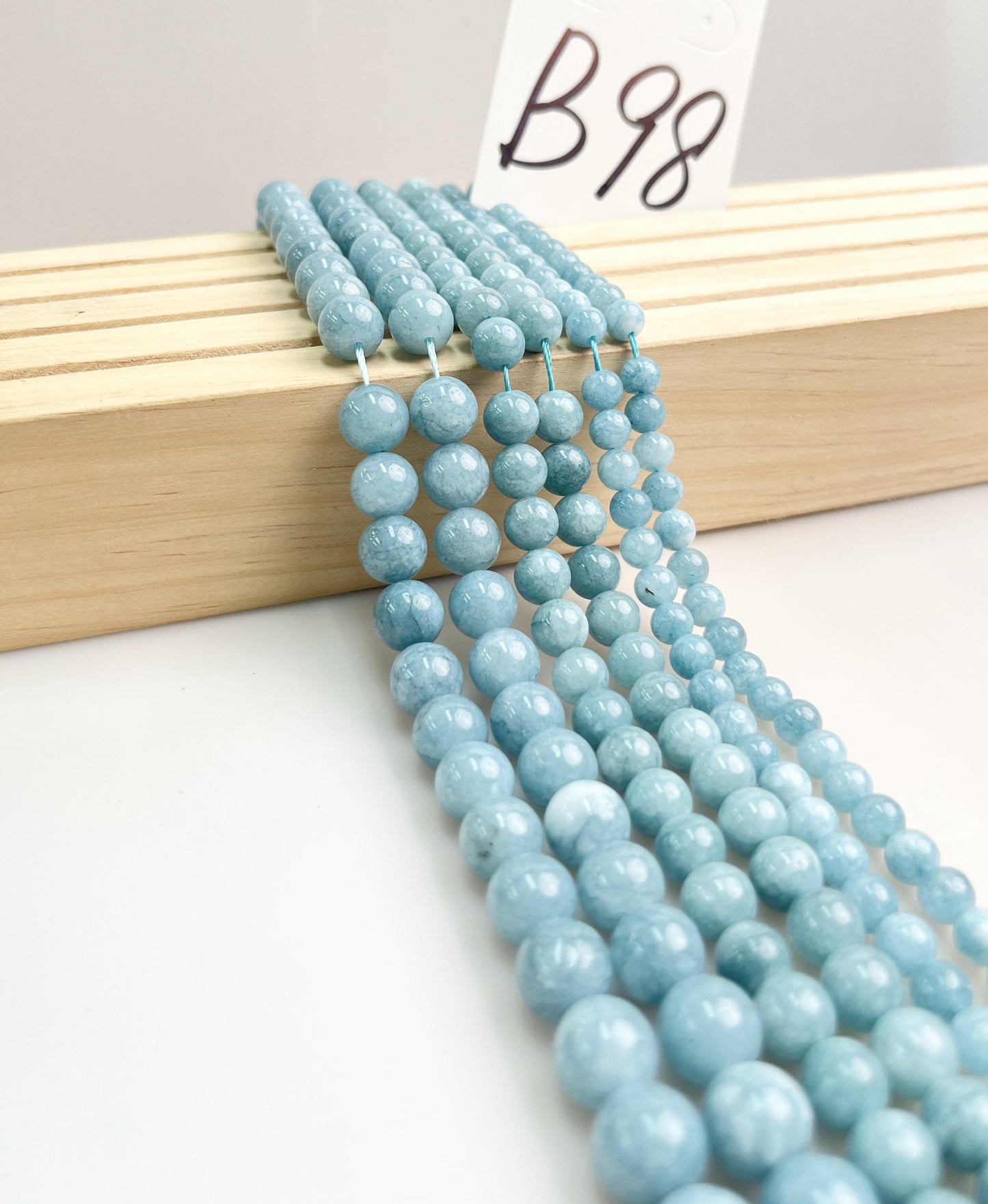 ------#B95-#B137 normal blue color  loose beads