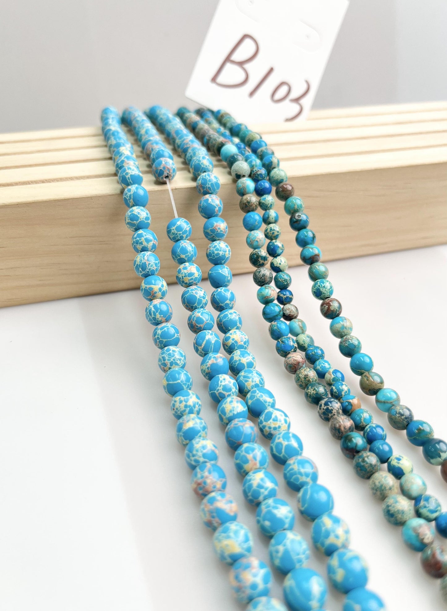 ------#B95-#B137 normal blue color  loose beads