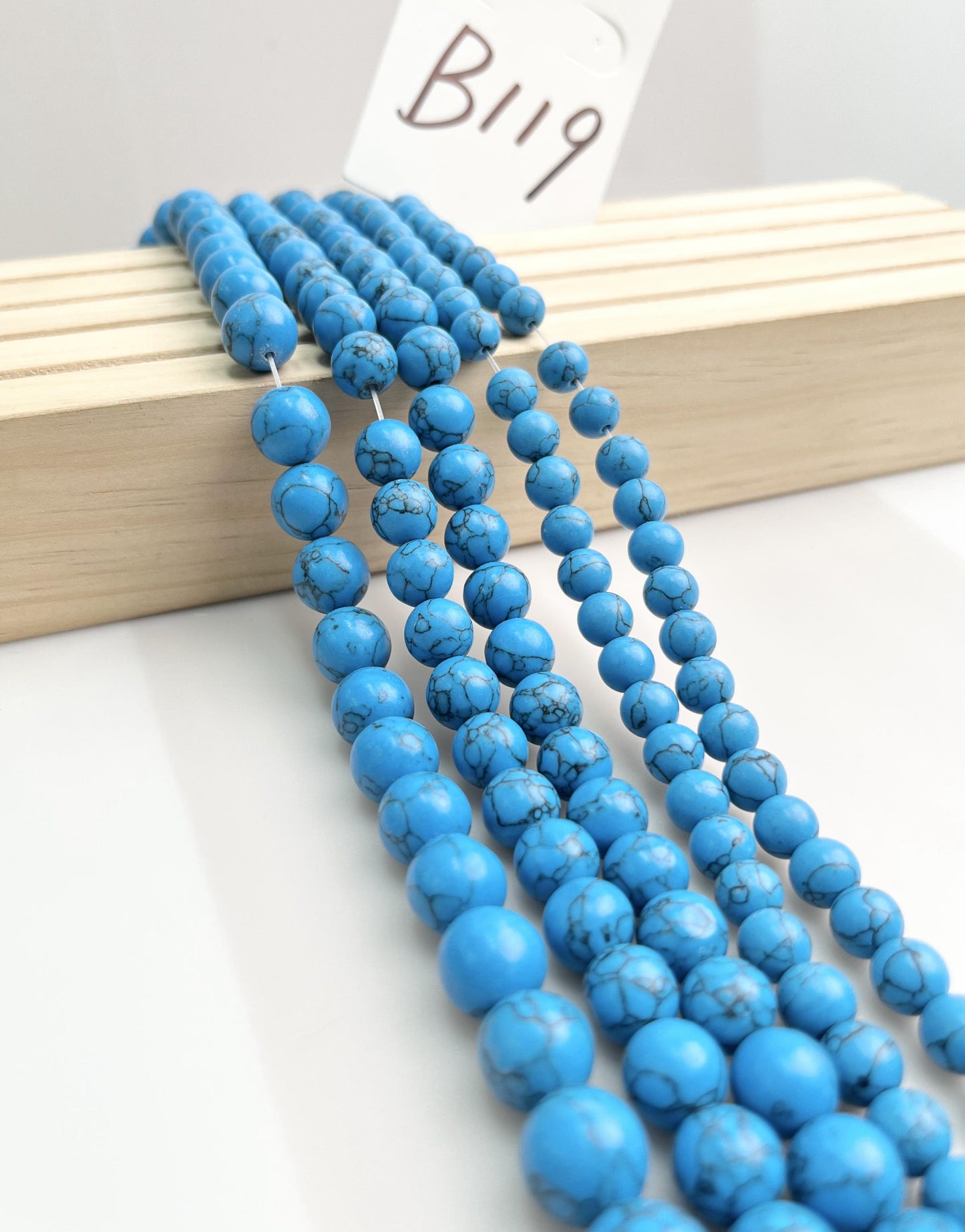 ------#B95-#B137 normal blue color  loose beads