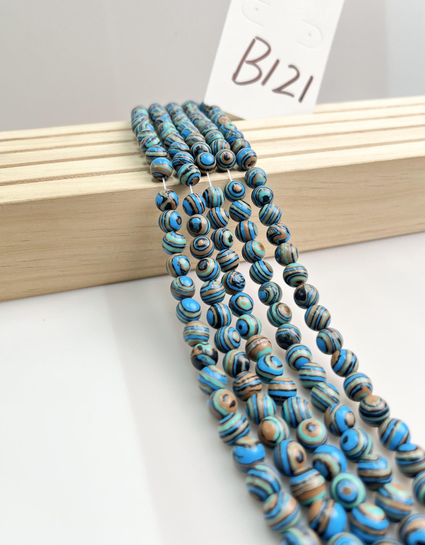 ------#B95-#B137 normal blue color  loose beads