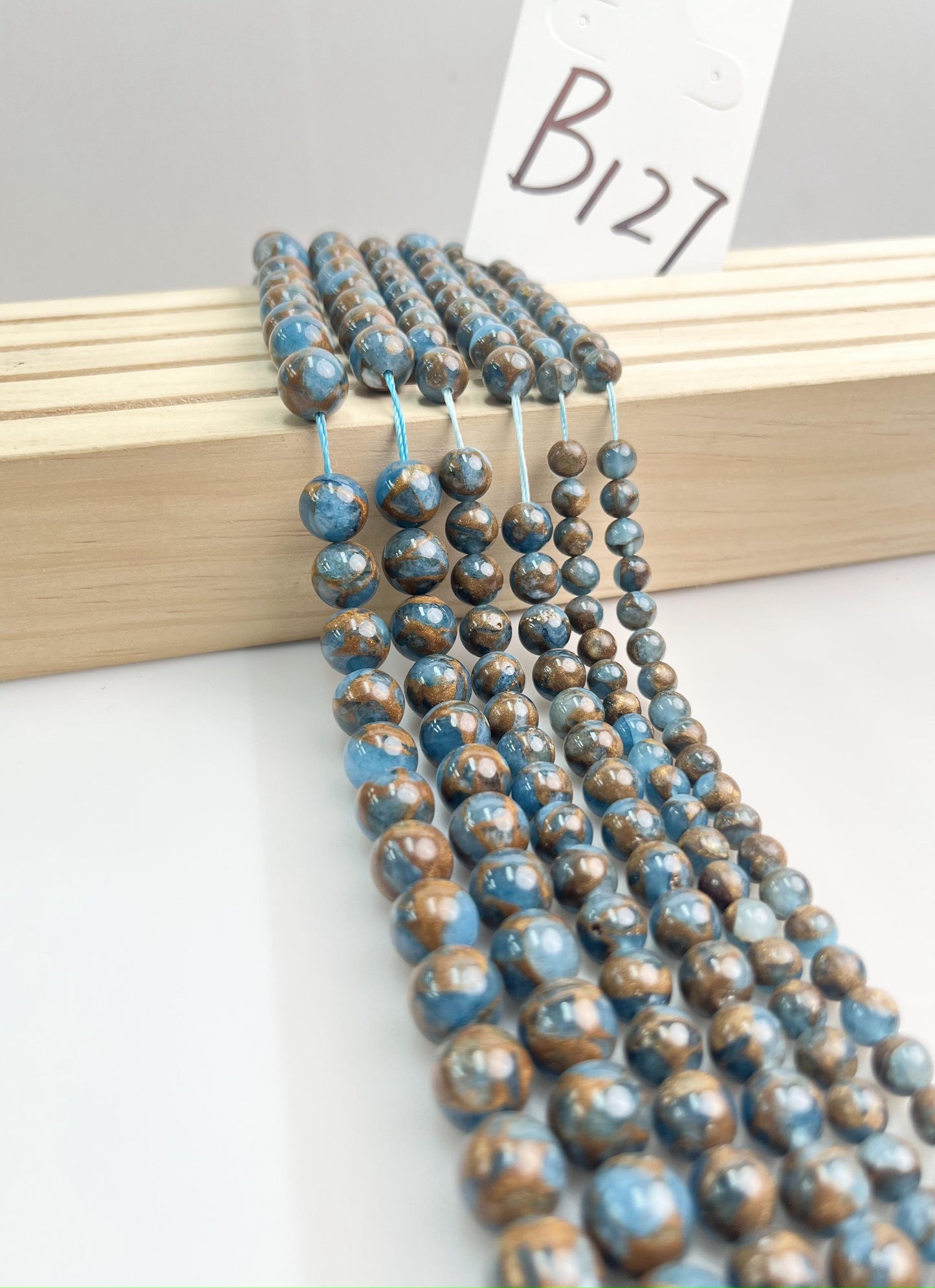 ------#B95-#B137 normal blue color  loose beads