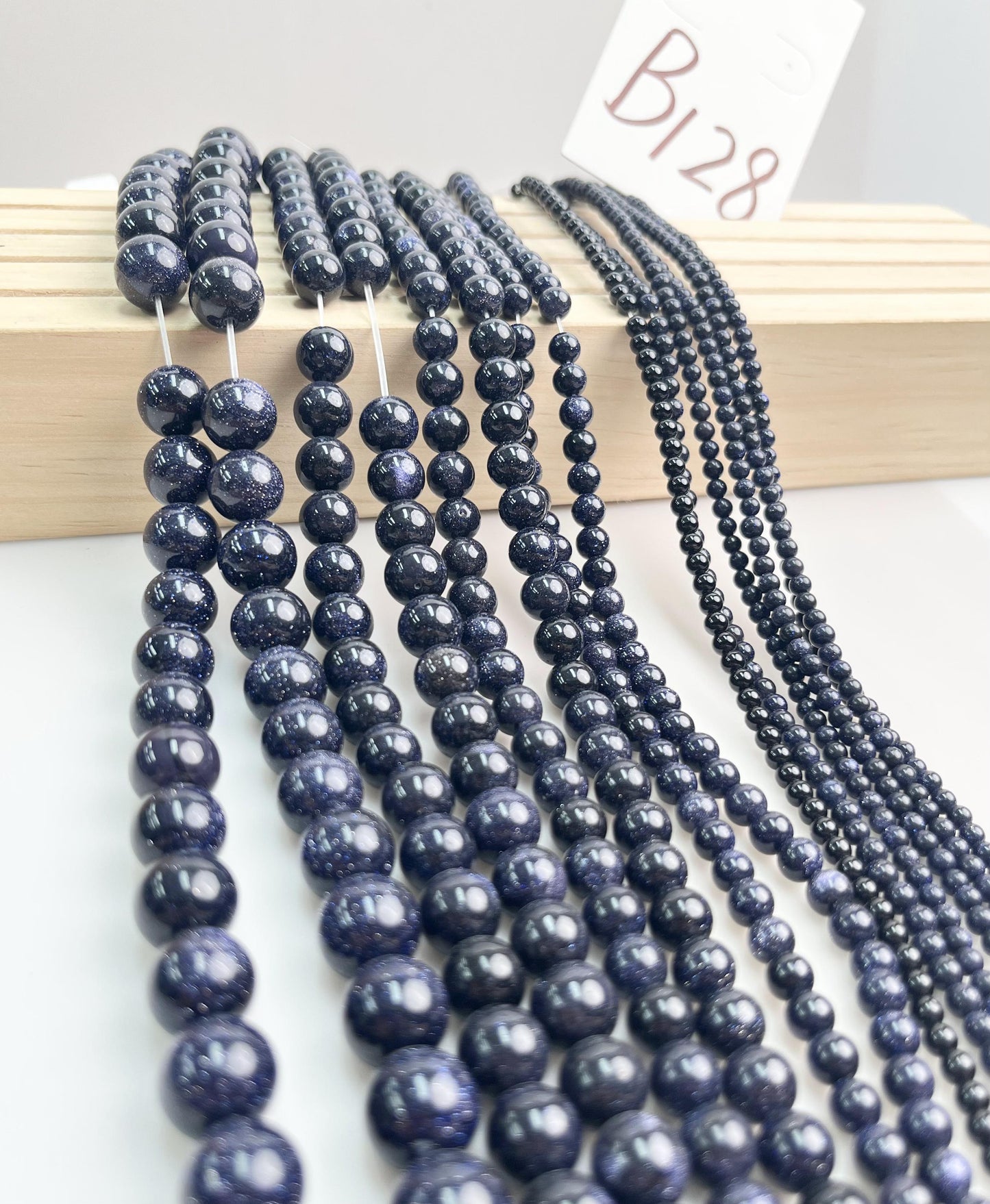 ------#B95-#B137 normal blue color  loose beads