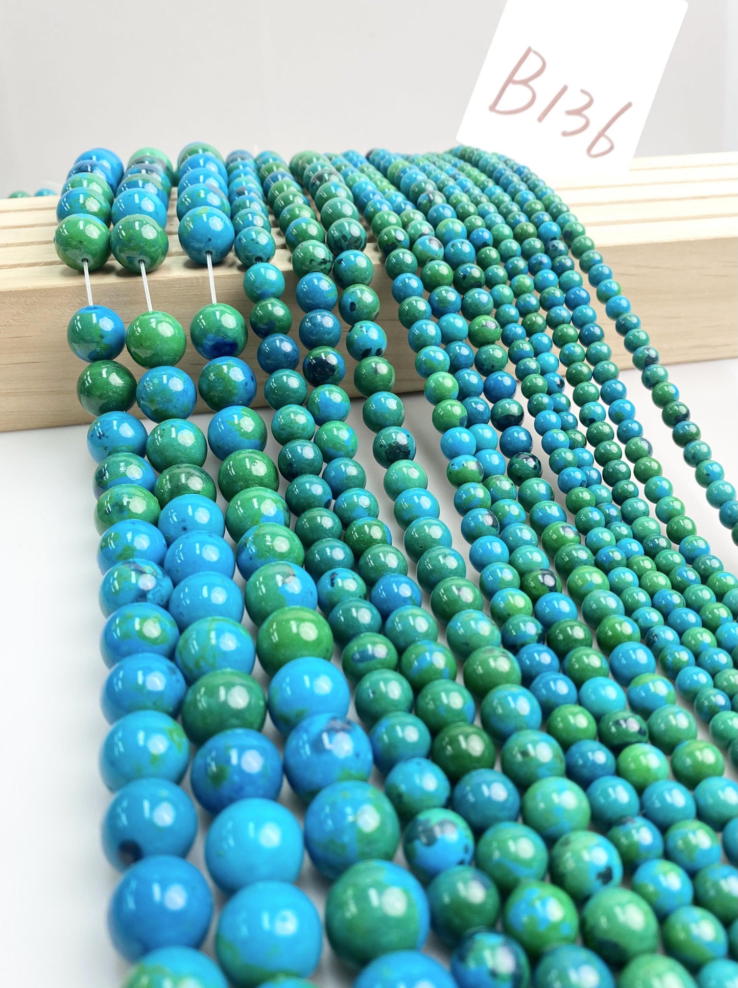 ------#B95-#B137 normal blue color  loose beads