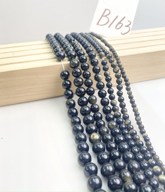 ------#B162-#B201 normal black and grey color  loose beads