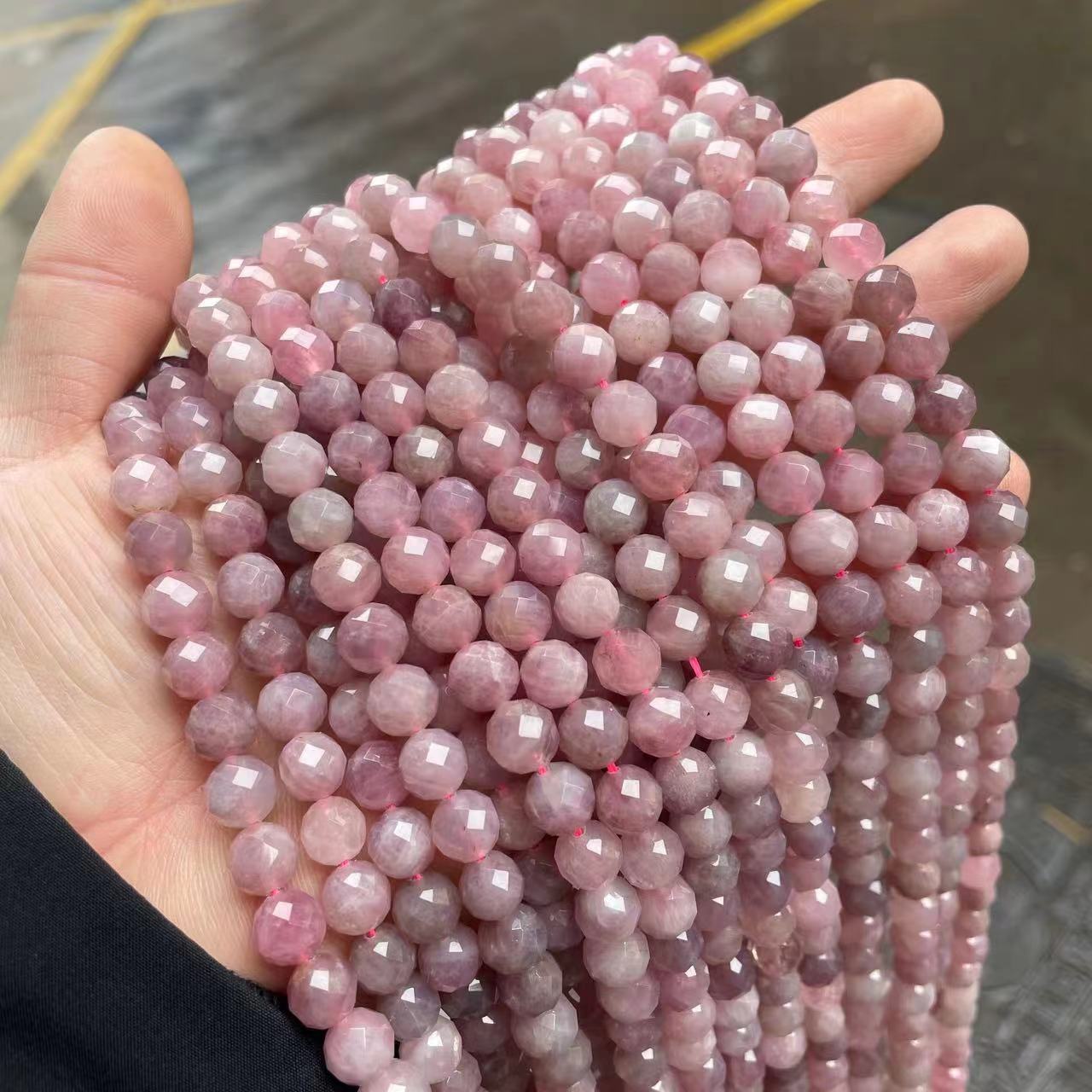 -----8mm faceted gemstone beads