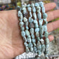 ----DIY larimar and Chariote chips  8X6-tt