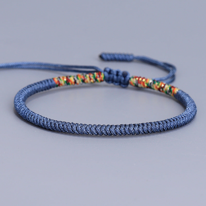 -------Lucky Woven Amulet Tibet Cord Bracelets jingang knot bracelets