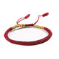 -------Lucky Woven Amulet Tibet Cord Bracelets jingang knot bracelets