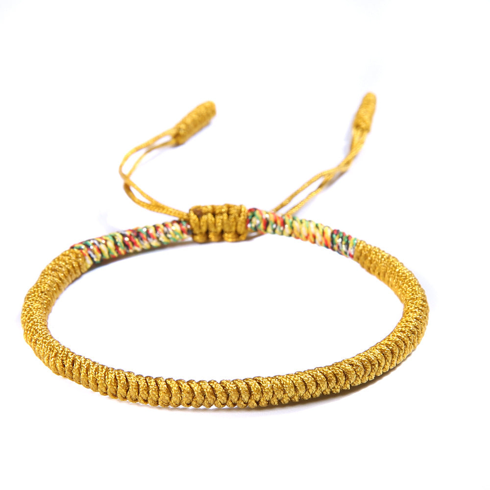 -------Lucky Woven Amulet Tibet Cord Bracelets jingang knot bracelets