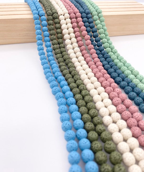 -------DIY different shape of lava beads style1-style5