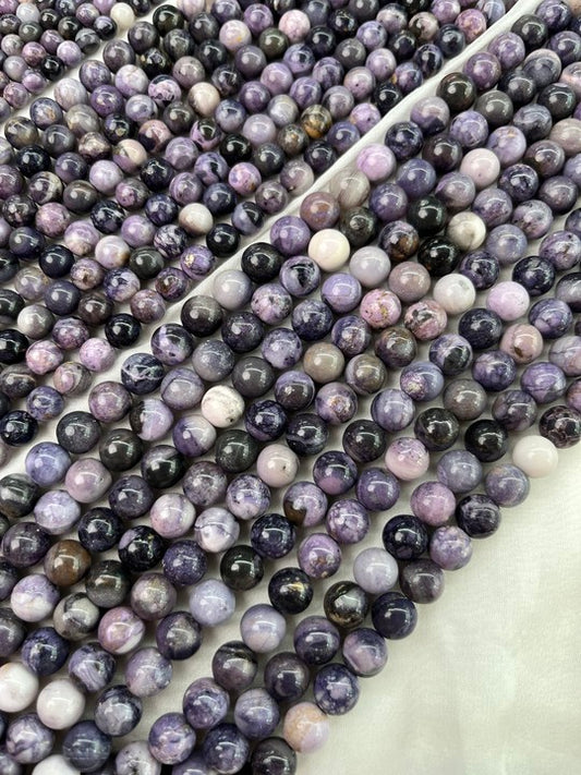 Loose beads Sugi Fluorit