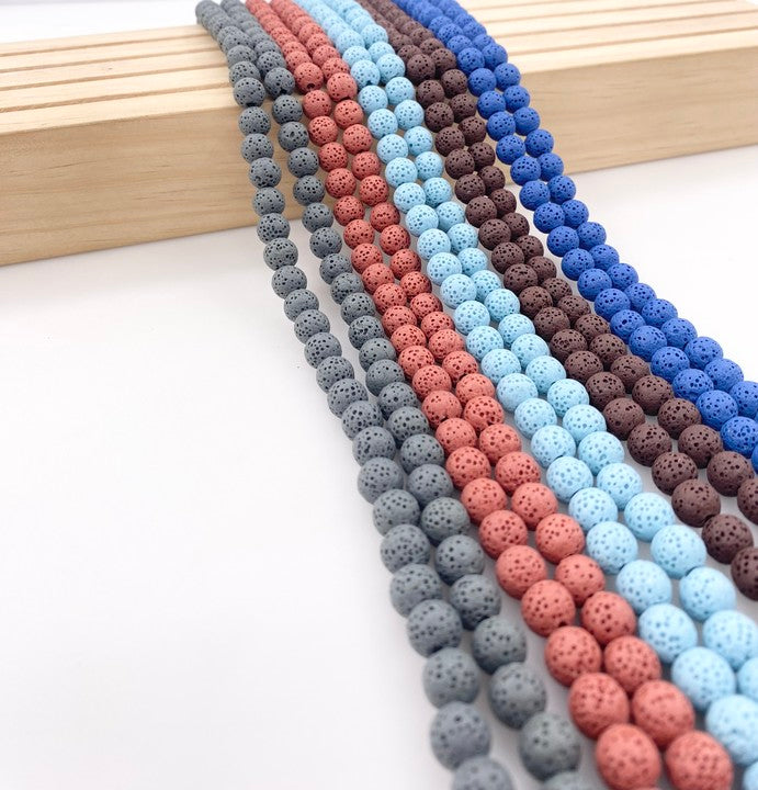 -------DIY different shape of lava beads style1-style5