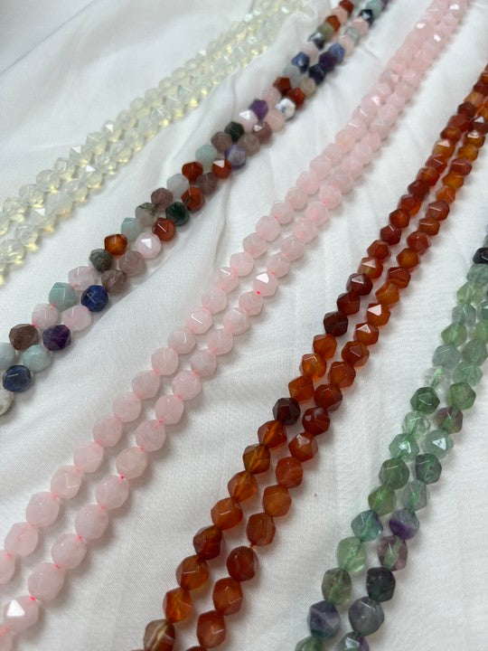 ----DIY loose beads 8MM 6MM thousand facted-tt