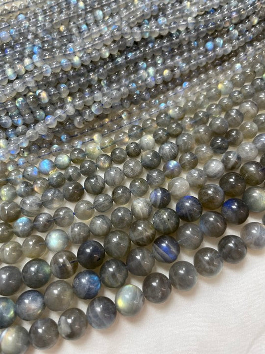 ON sale!!!!DIY loose beads 6mm 8mm 10mm 12mm Top quality labradorite