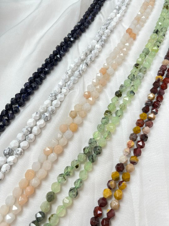 ----DIY loose beads 8MM 6MM thousand facted-tt