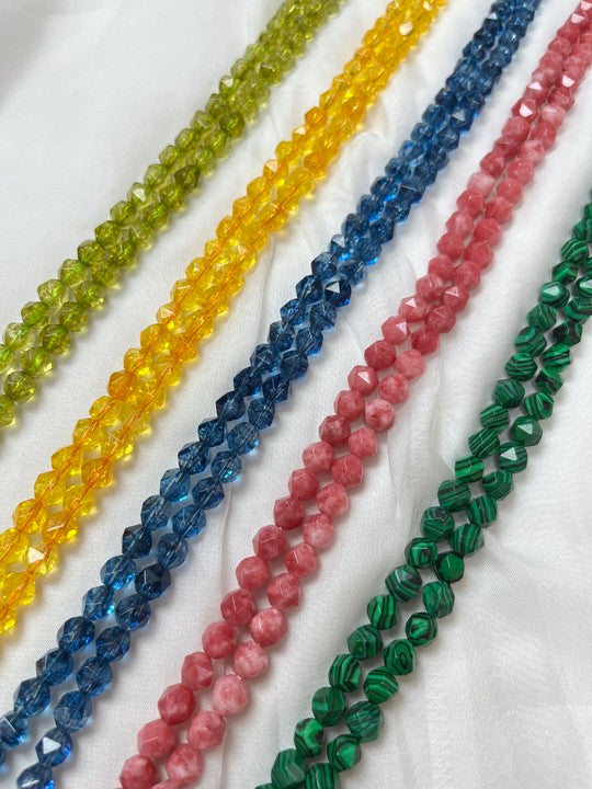 ----DIY loose beads 8MM 6MM thousand facted-tt