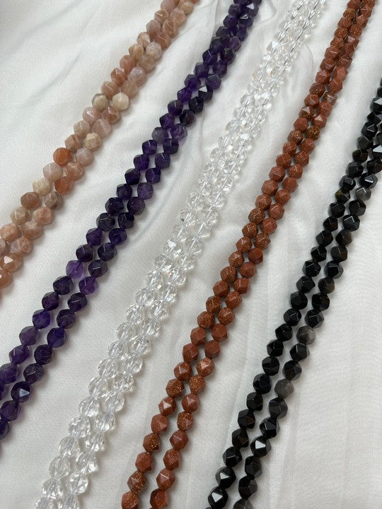 ----DIY loose beads 8MM 6MM thousand facted-tt