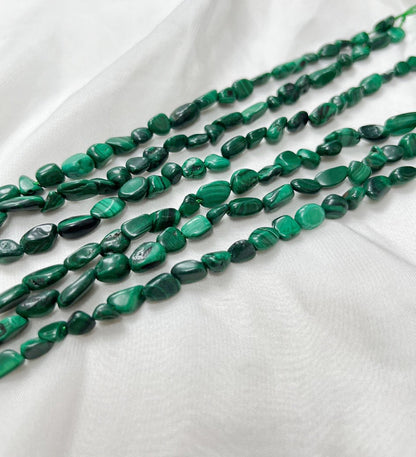 ----DIY 8*6 malachite beads-tt