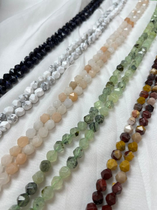 ----DIY loose beads 8MM 6MM thousand facted-tt