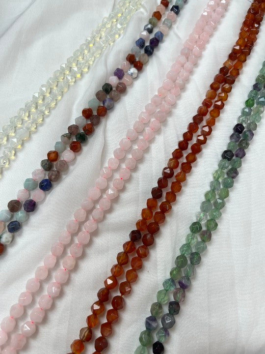 ----DIY loose beads 8MM 6MM thousand facted-tt