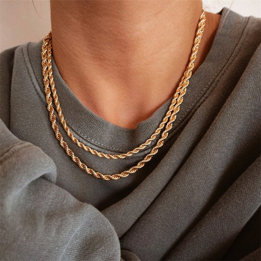 3mm 4mm stianless steel necklace chain