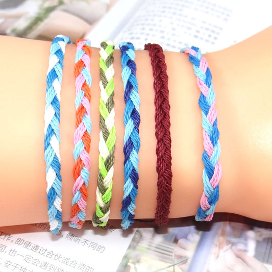 Handmade Wax String Bracelets