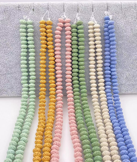 -------DIY different shape of lava beads style1-style5