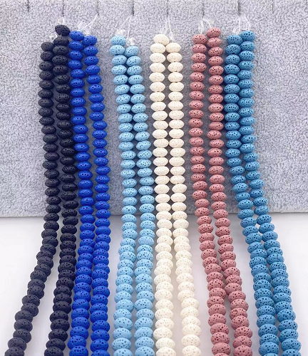 -------DIY different shape of lava beads style1-style5