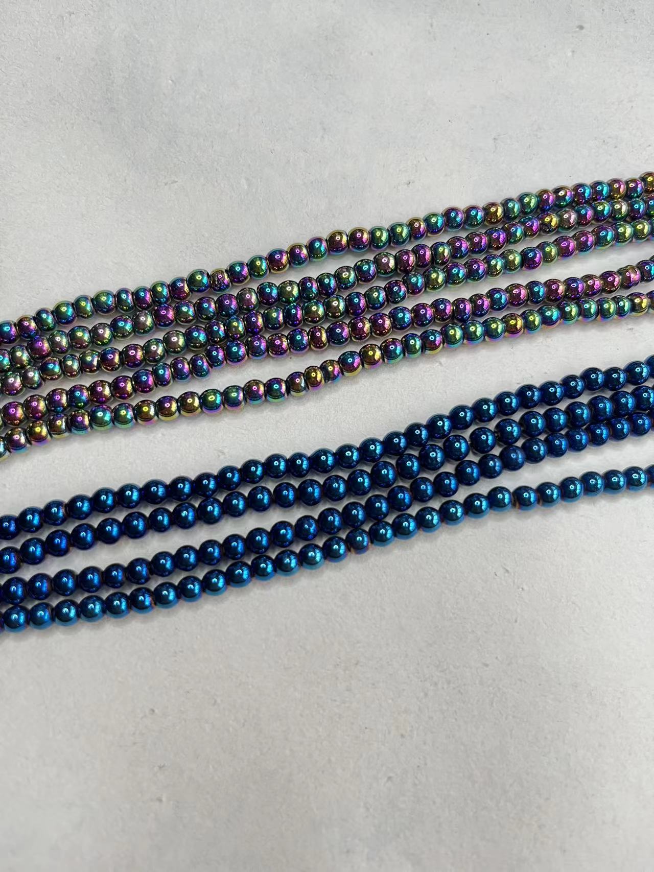 ---DIY Hematite Loose Beads for Jewelry Making