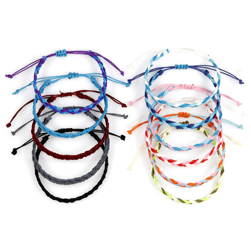 Handmade Wax String Bracelets