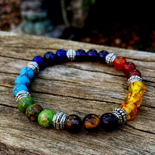 1pcs 7 Chakra Healing Bracelet