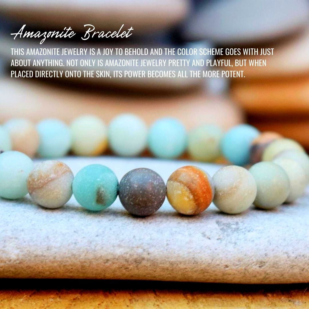 1pcs hope amazonite bracelet