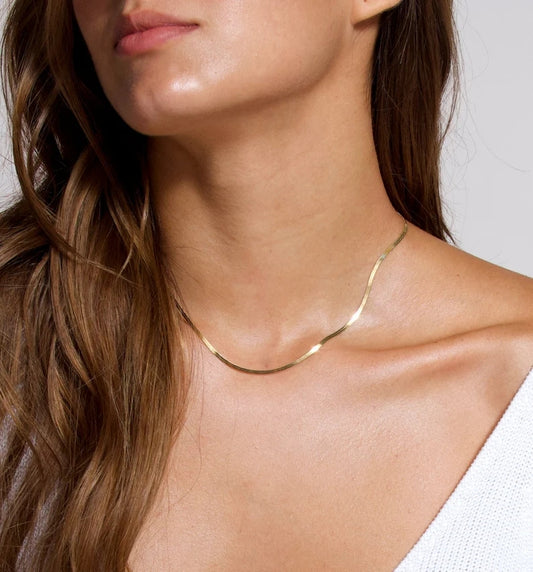 Gold Snake Chain necklace